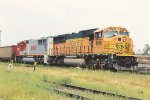 Empty coal train rolls east